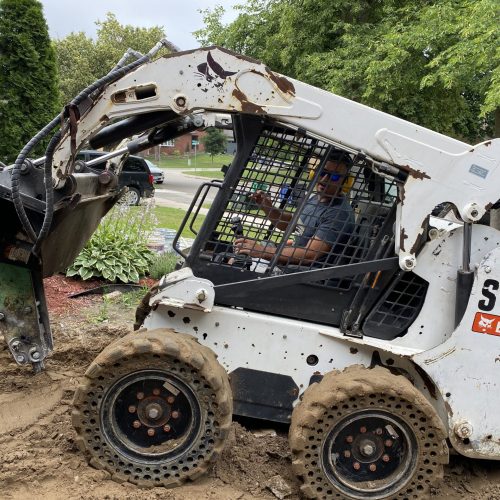 Demolition and excavation